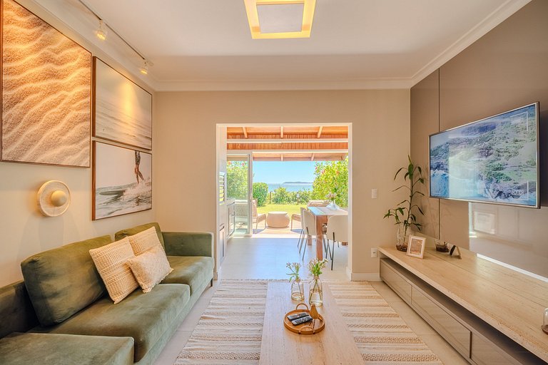 Residencial Guilhermina frente ao mar com 02 suítes