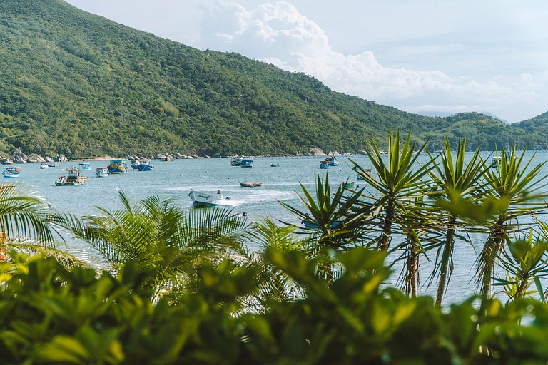 Beira-mar em Canto Grande para 08 pessoas