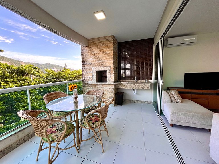 Apartamento 02 quartos a 150m da praia em Canto Grande