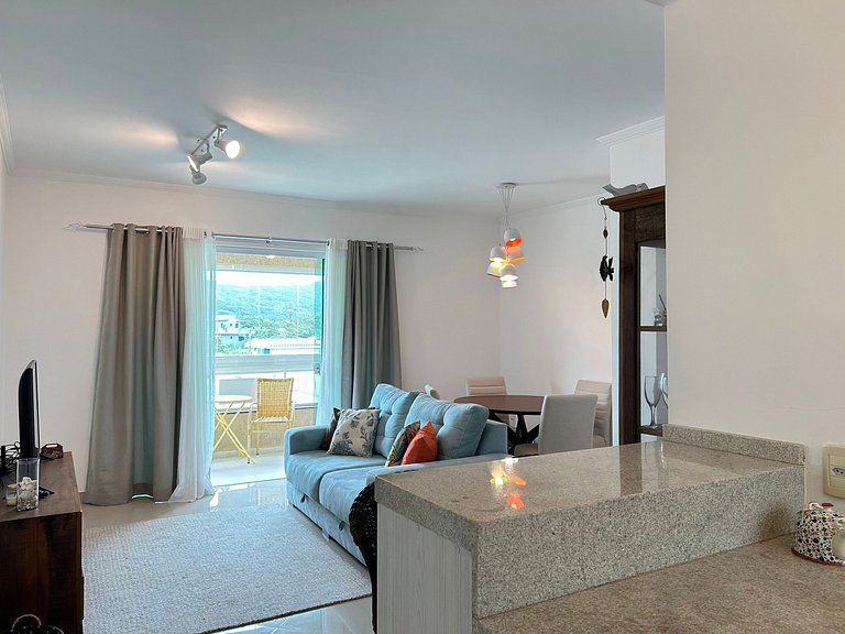 Apartamento duplex 02 quartos com vista mar em Canto Grande,