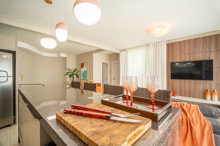 Cobertura 03 suítes, piscina privativa e vista mar