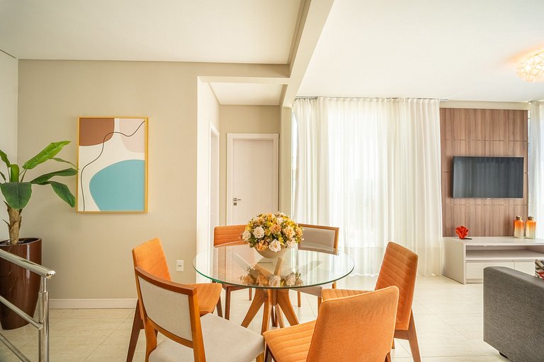 Cobertura 03 suítes, piscina privativa e vista mar