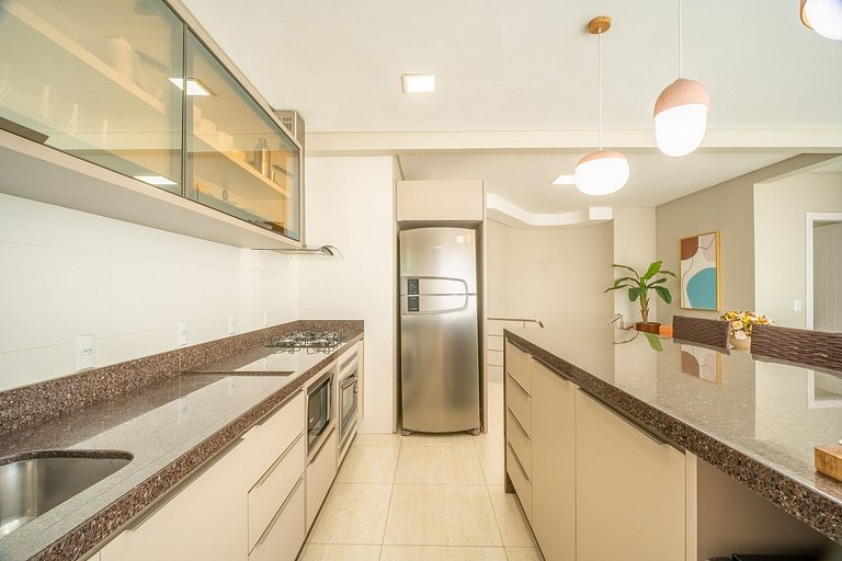 Cobertura 03 suítes, piscina privativa e vista mar