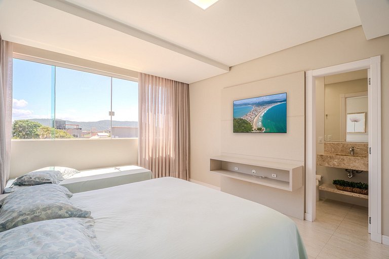 Cobertura 03 suítes, piscina privativa e vista mar