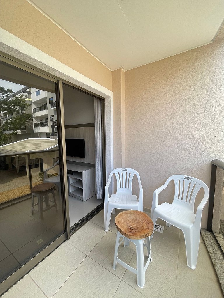 Apartamento com 02 quartos | 30m da praia