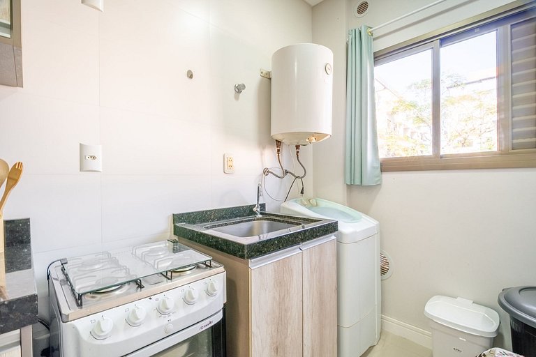 Apartamento com 02 quartos | 30m da praia