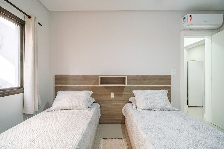 Apartamento com 02 quartos | 30m da praia