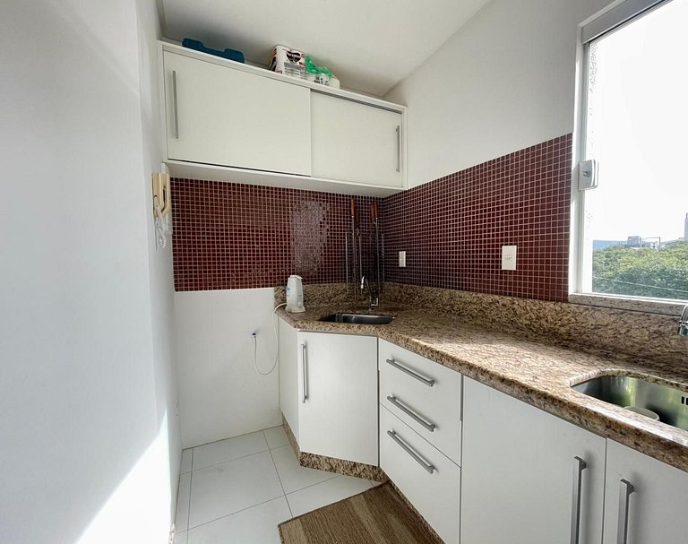 Apartamento 02 quartos a 150m da praia em Canto Grande