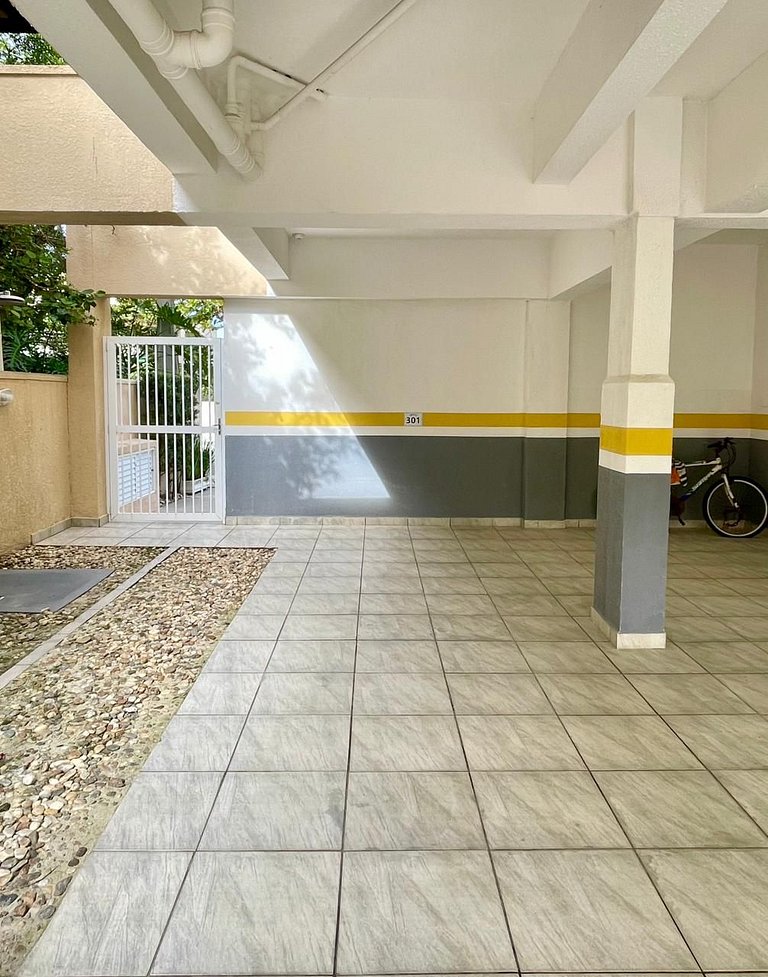 Apartamento 02 quartos a 150m da praia em Canto Grande