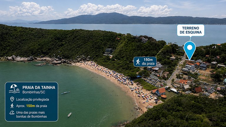 Terreno à Venda na Praia da Tainha | Bombinhas SC