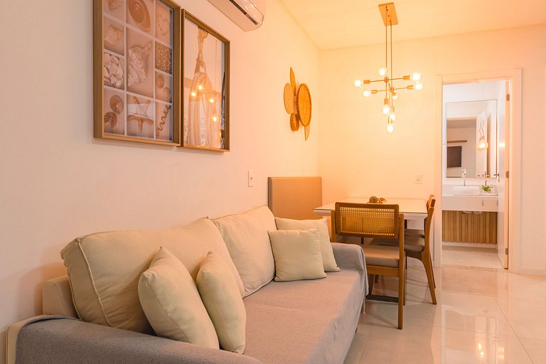 Apartamento 2 quartos com vista para o pôr do sol