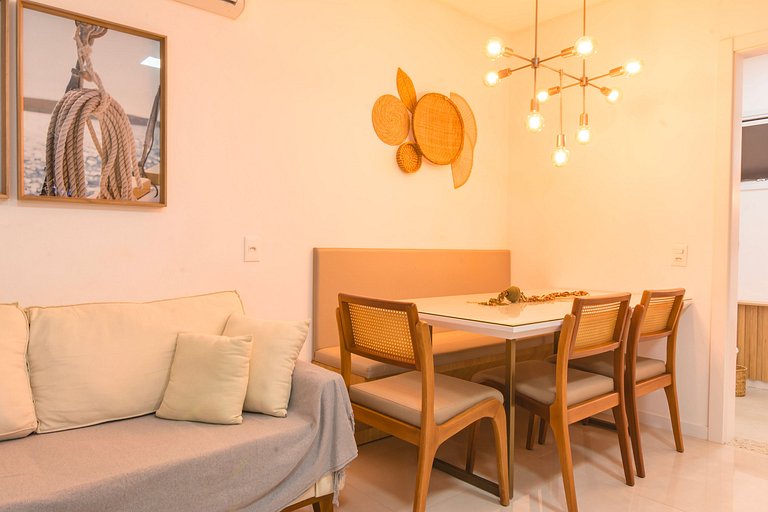 Apartamento 2 quartos com vista para o pôr do sol