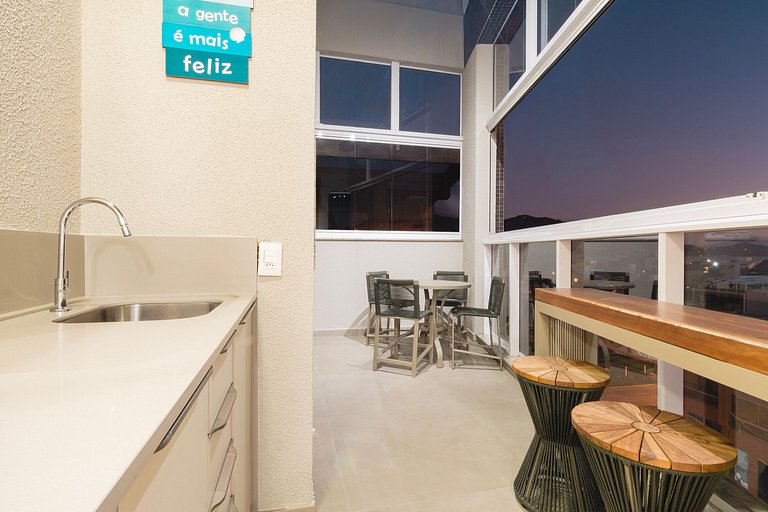 Apartamento 2 quartos com vista para o pôr do sol