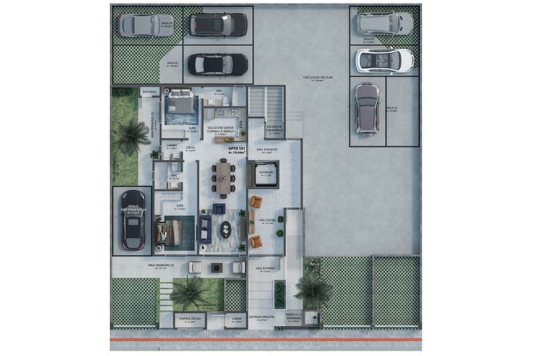 Excellence Residence - Apartamentos com 02 e 03 dormitórios